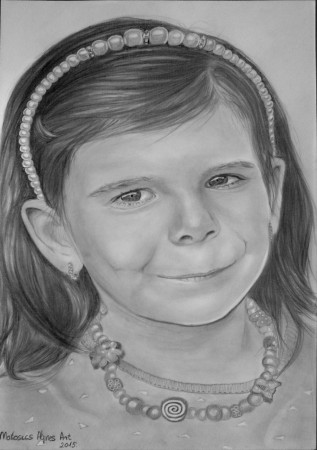  A/3-as méretű (30x42 cm) grafit rajz 